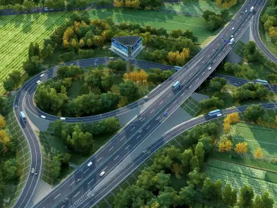 Twilight Highway 3D model