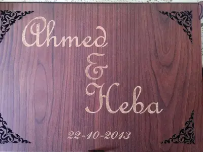 Laser cut wooden box Free 3D model