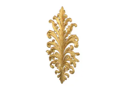 Classic decor ornament carved 41  3D model