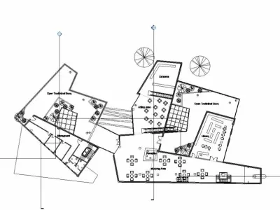 mall compelete revit projec p2 3D model