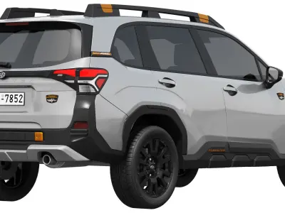 Subaru Forester Wilderness 2026 3D model