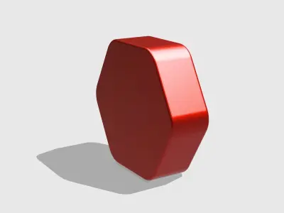 Printable decorative desk clock 3D print model