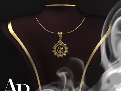 Ukrainian Trident 3D print model