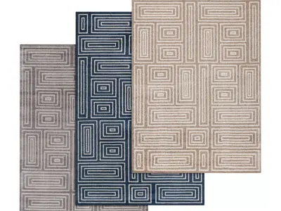 Rug Set 2232 3D model