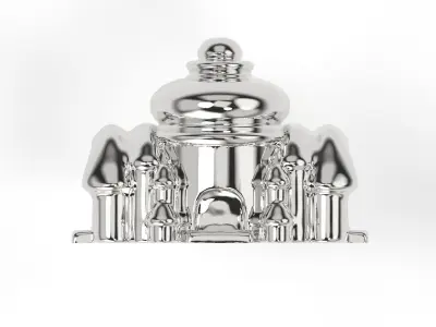 Mosque Charm 3D print model