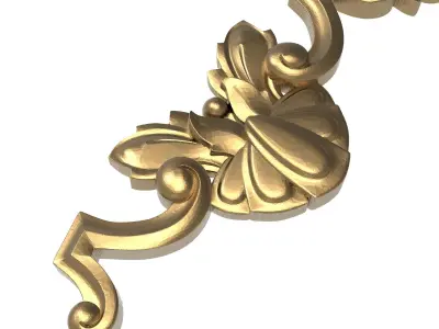  decorative pattern ready for 3D printing 3D model