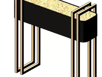 Luxury Plant Pots 3D model