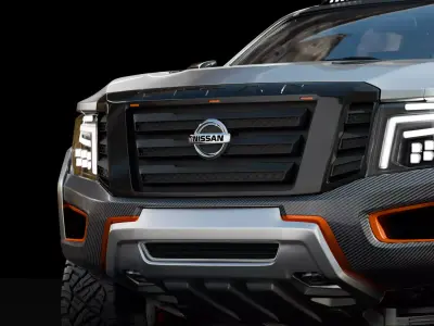 Nissan Titan Warior 3D model