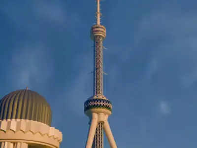Teleminora Tashkent TV tower  Free 3D model