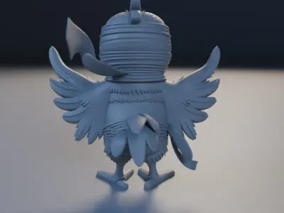 Ninjacock 3D print model