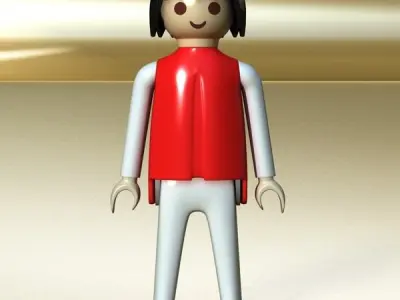 Playmobil Toy 3D model