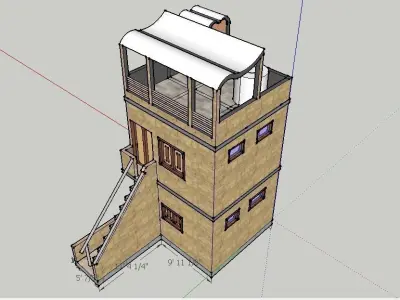 Nazeer house 3D model