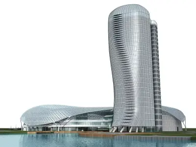 Building 92 3D model