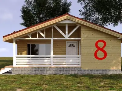 Kemping house Free 3D model