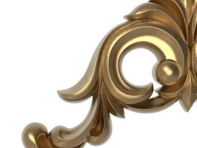 decorative pattern ready for 3D printing 3D model 36