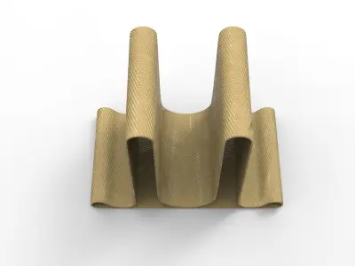 Popcili Card Holder Low-poly 3D model