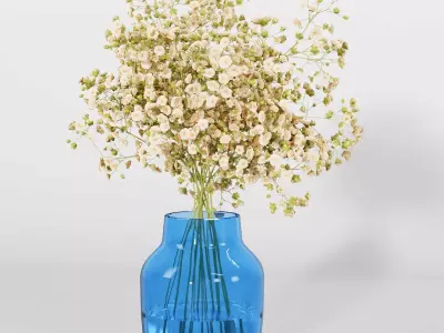 Flowe bouquets 01 3D model