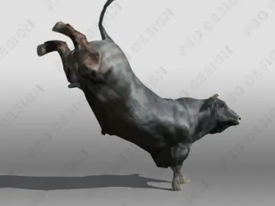 Black Bull 3D model