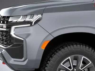 Chevrolet Tahoe Z71 CG 2021 3D model