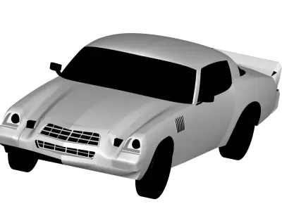 Chevrolet Camaro 1979 3D model