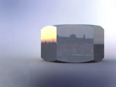 M12 NUT 3D print model