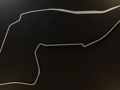 Imola Racing Circuit Conceptual 3D model