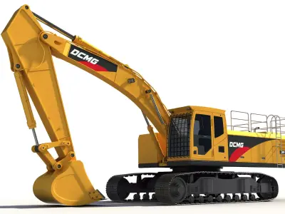 Excavator 3D model