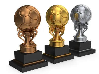 Trophy balls 3D model