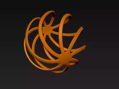Gold Ornament 3D print model