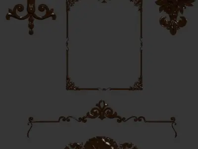 Trim Ornament 77 3D model