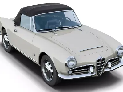 Alfa Romeo Giulia Spider 3D model