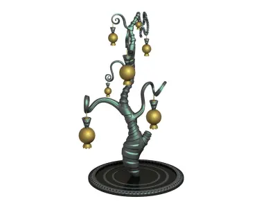 Fairytale Tree of Abundance 3D model