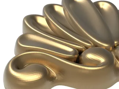  decorative pattern ready for 3D printing 3D model 35