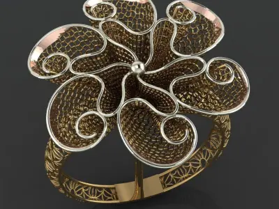 Latest Turkish Rings  3D print model