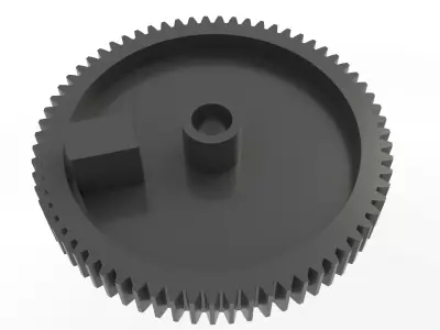 Lock Activator Gear for Mitsubishi Pajero Sport 3D print model