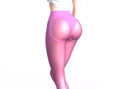 Ayane Sport Mode Agile and Fierce Fitness Warrior  3D print model
