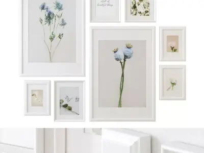 Gallery Wall 27 3D model