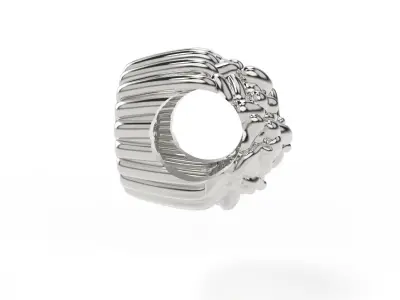 Chocolat Ball Charm 3D print model