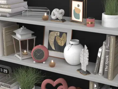 Set Of Decor 01 3D model