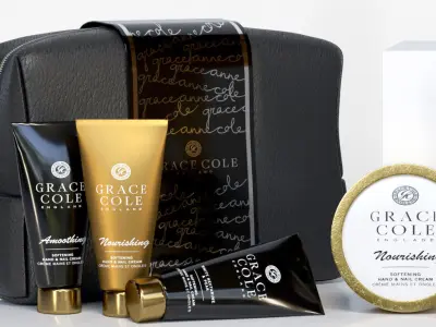 Luxury cosmetics set 32 3D model