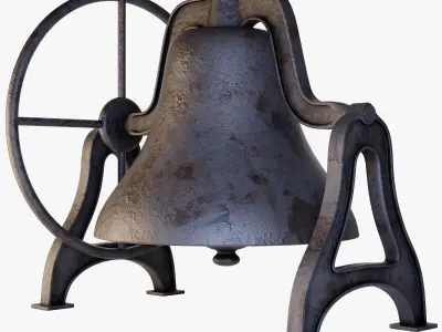 Antique Bell 3D model