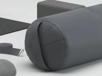 Gym MANDUKA YOGA EQUIPMENT 3D model