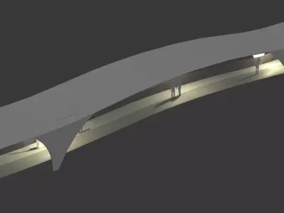 Bridge in concept - 04 3D model