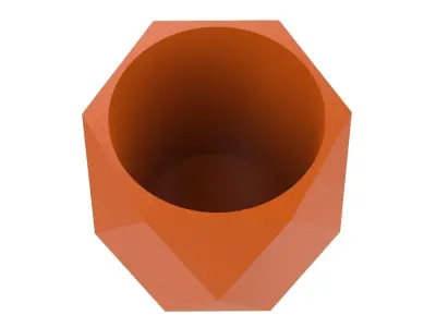 Vase for Plant 06 with 3 Different Sizes 3D print model