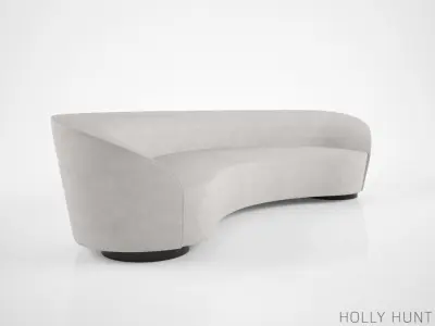 Holly Hunt Vladimir Kagan Sloane Sofa 3D model