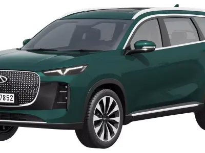 Chery Tiggo 8 2026 3D model