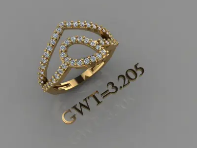 FASION  RING 3D model 3