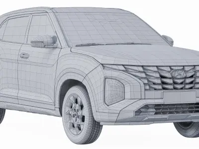 Hyundai Creta 3D model