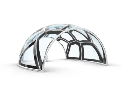 Voronoi Pavilion Stand Alone Structure v1 3D model