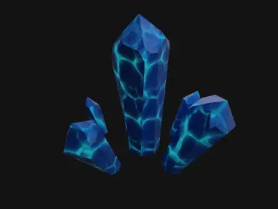 mineral Low-poly 3D model